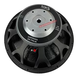 Bocina Woofer Profesional Krack Audio 18 PLG 2400w 18fx