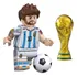 Figuras Lego Fútbol Messi Cristiano Ronaldo Pele Argentina
