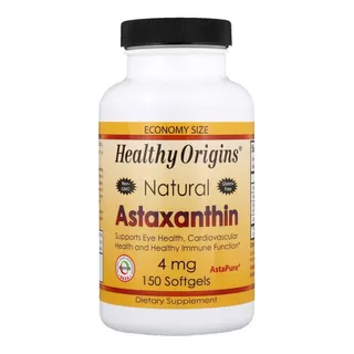 Healthy Origins Astaxantina Natural 4 Mg 150 Softgels