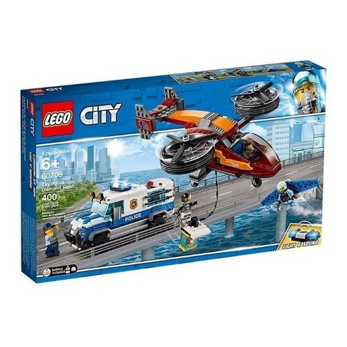 Todobloques Lego 60209 City Robo Del Diamante 