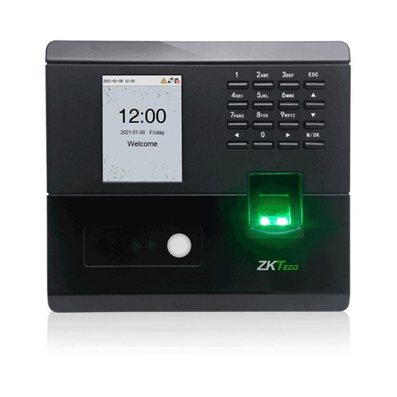 Zkteco Mb10 -control De Asistencia Y Acceso Simple Tcp/ Ip Color Black