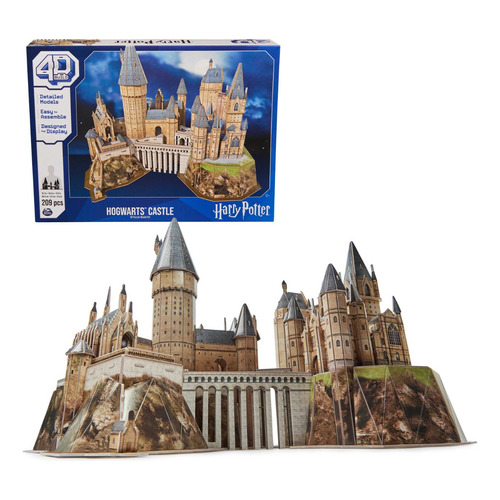 Puzzle 4d Harry Potter Hogwarts Castle Castillo 209 Piezas