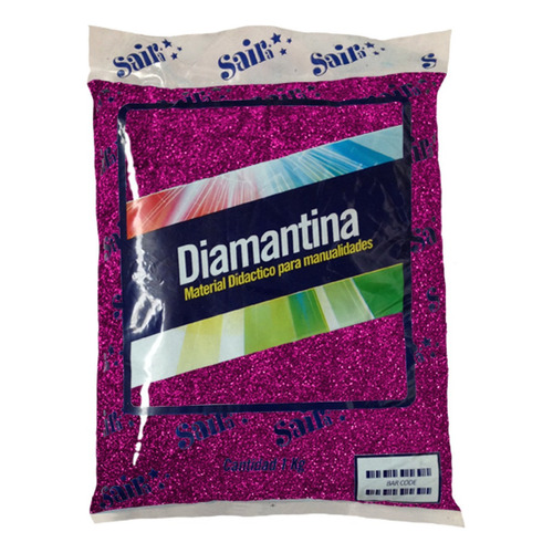 Diamantina Fina Saira 1 Kilo Color Bugambilia