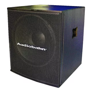 Bocina Audiobahn Asub18x Con Bluetooth Negra 115v/220v 