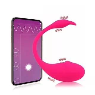 Dildo Vibrador Tipo Flamingo  App Remota Controlado Celular