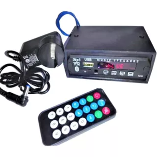 Modulo Usb Con Bluetooth Y Control Remoto - P/ 220v. Anri Tv