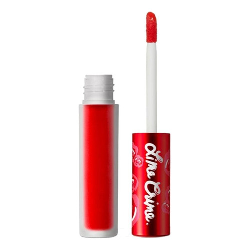 Labial Lime Crime Velvetines color red velvet mate