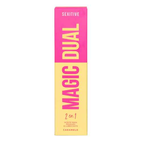 
Aceite Y Lubricante Saborizado Magic Dual 100ml Sexitive Sabor Caramelo