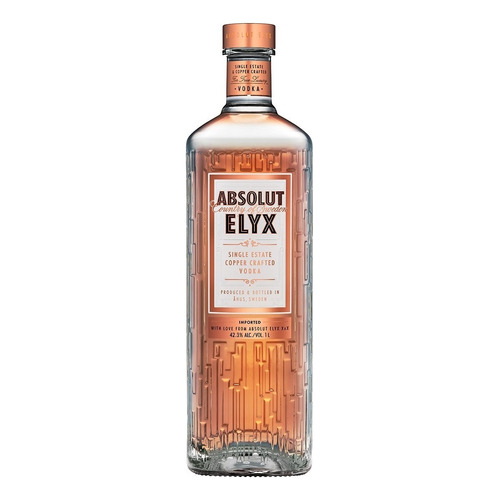 Absolut Elyx Vodka Importado 1 L