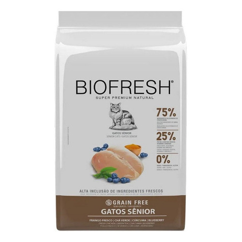Biofresh Food para gatos mayores, pescado blanco y salmón, 1,5 kg