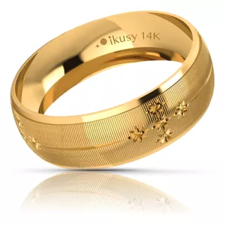 Anillos Matrimonio Oro 14k 6mm 13082-146 Mantenimiento Incluido