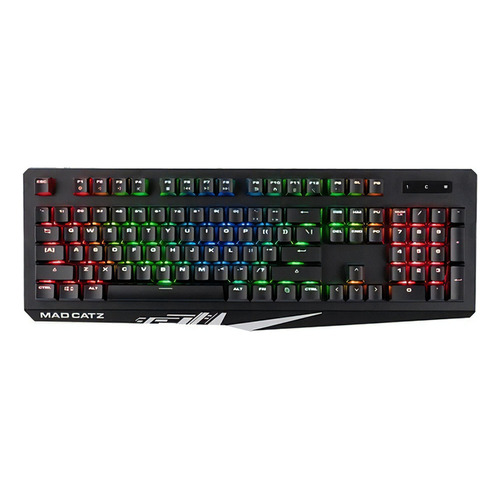 Teclado Gamer Madcatz The Authentic Strike 4 Negro Idioma Inglés Uk Color Del Teclado Negro