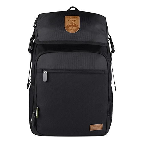 Backpack Unisex Jeep Jpss23bp206 Textil Negro