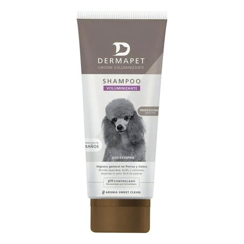 Shampoo Perros Dermapet Groom voluminizante X 250ml