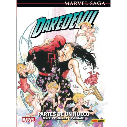 Comic Marvel Saga - Daredevil N°2: Partes De Un Hueco , Tapa Dura, Panini