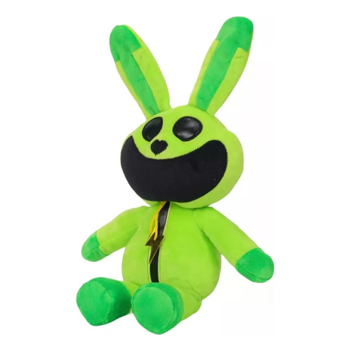 Criaturas Sonrientes, Muñeco Sonriente De Terror, Animal, Color Big mouth green rabbit