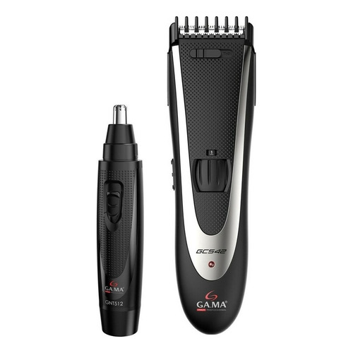 Gama Special Set Clipper + Nose Trimmer Color Negro