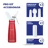 Cremera Sifón Pro 500ml Aluminio + 10 Capsulas N20 Universal