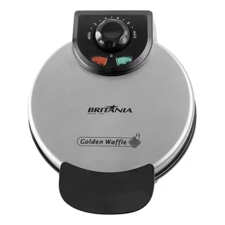 Máquina Golden Waffle 850w Cinza Britânia 220v