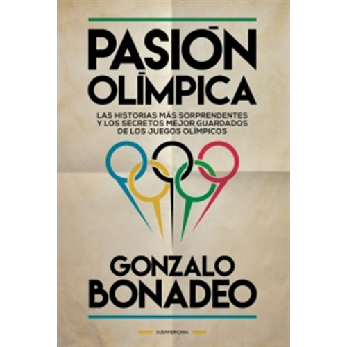 Libro Pasion Olimpica De Gonzalo Bonadeo