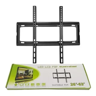 Soporte Fijo Led Plasma Lcd Tv De 26 A 63 Pulgadas. Color Negro