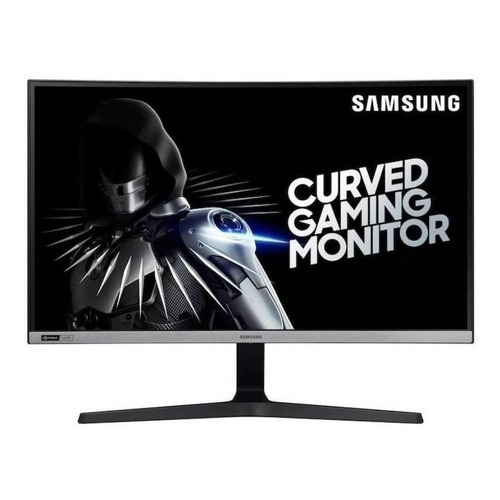 Monitor gamer curvo Samsung CRG5 C27RG50FQ led 27" dark blue gray 100V/240V