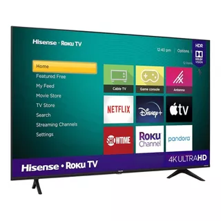 Smart Tv Hisense 55 R6 Series Roku 4k Hdr 55r6090g5