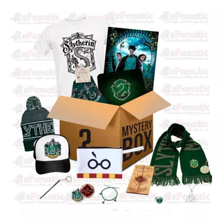 Mistery Box Harry Potter Hogwarts Casa Slytherin