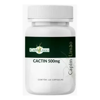 Cactin 500mg 120 Cápsulas Com Selo De Autenticidade