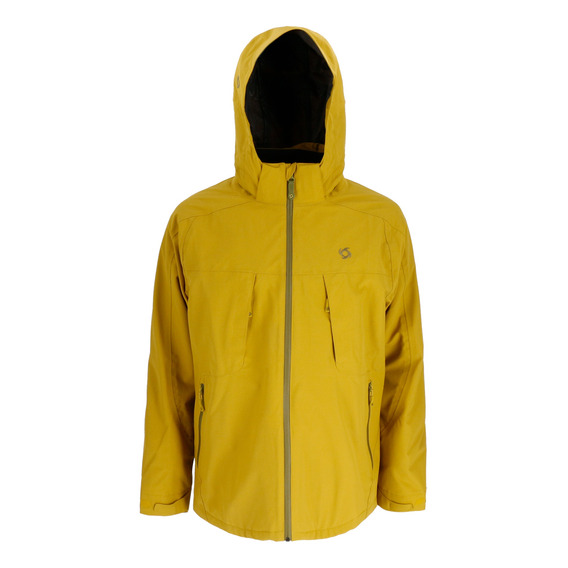 Chaqueta Cortavientos Tempest Wp Hombre Mustard Doite