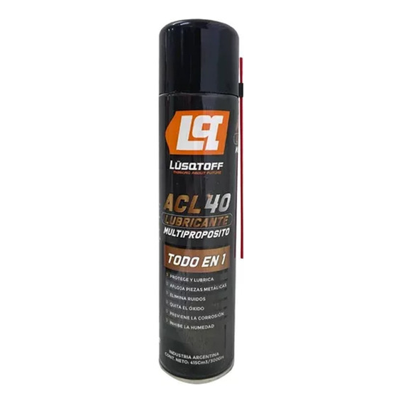 Lubricante Multiproposito Aerosol 415cc Multiuso Lusqtoff Mm