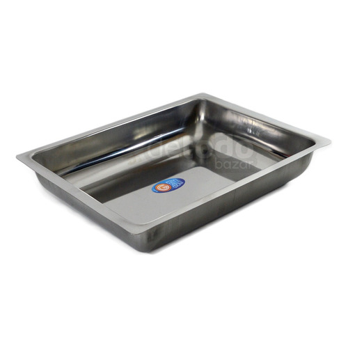 Fuentón Bandeja Asadera Acero Inox Profunda 39x29x6cm Guadix