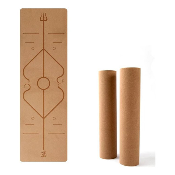 Colchoneta Mat Yoga Pilates Corcho Ecológica-sostenible 6mm