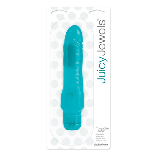 Vibrador Juicy Jewels Dildos Sexshop Consoladores Protesis Color Turquesa