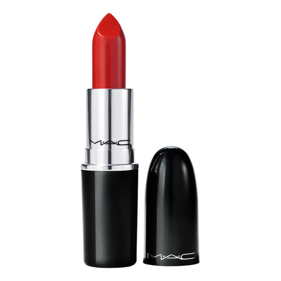Labial Mac Lustreglass Sheer Shine Lipstick Flustered
