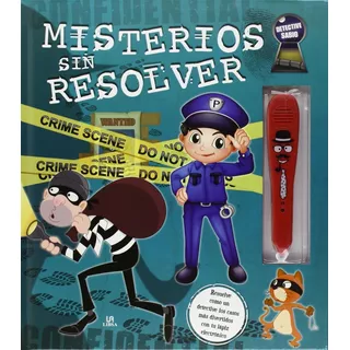 Libro Para Niños Misterios Sin Resolver + Lápiz Electrónico