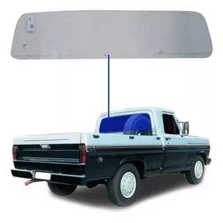 Vidro Traseiro Vigia Ford F-1000 - 1971 A 1991