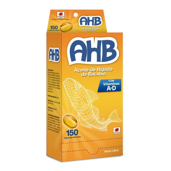 Aceite Higado Bacalao X 150 Capsulas - Unidad a $2