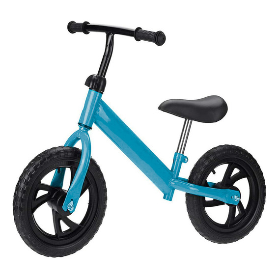 Bicicleta De Equilibrio Sin Pedales Llantas De Aire Infantil Color Azul