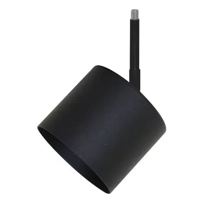 Pack X5 Cabezal Alba Ar111 Negro Metal Ø12cm Negro