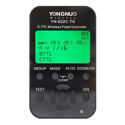 Transmisor Controlador Yongnuo Yn622 Tx Ettl Para Canon 
