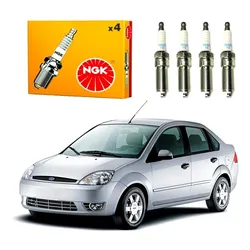  Jogo Velas Ngk Fiesta Sedan 1.0 1.6 2002 A 2008