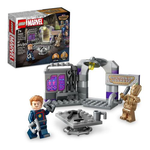 Kit Lego Marvel Base De Los Guardianes De La Galaxia 76253 Cantidad de piezas 67