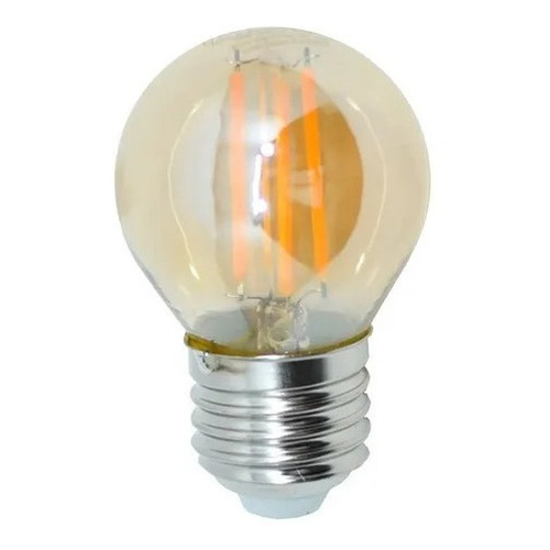 Pack 10 Lampara Gota Vintage Filamento Led 4w E27 Luz Cálido Color de la luz Ámbar
