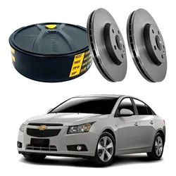  Disco Freio Dianteiro Fremax Cruze Sedan 1.4 T 2011 A 2016