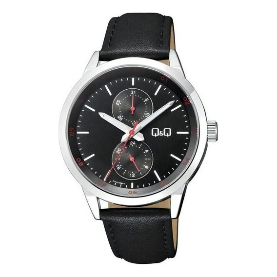 Reloj Para Hombre Q&q A11a A11a-002py Negro