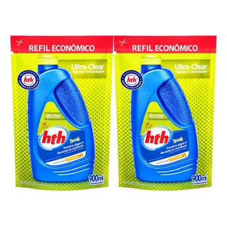 Kit 2 Refis Ultra Clear Hth 900ml