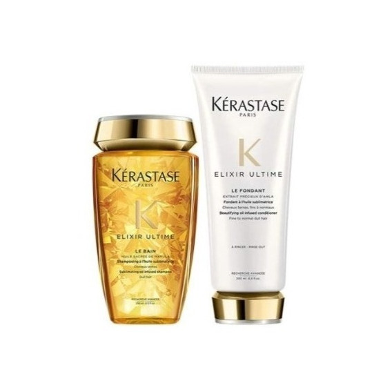 San Valentin Bain Elixir Y Fondant Elixir Kerastase + Regalo