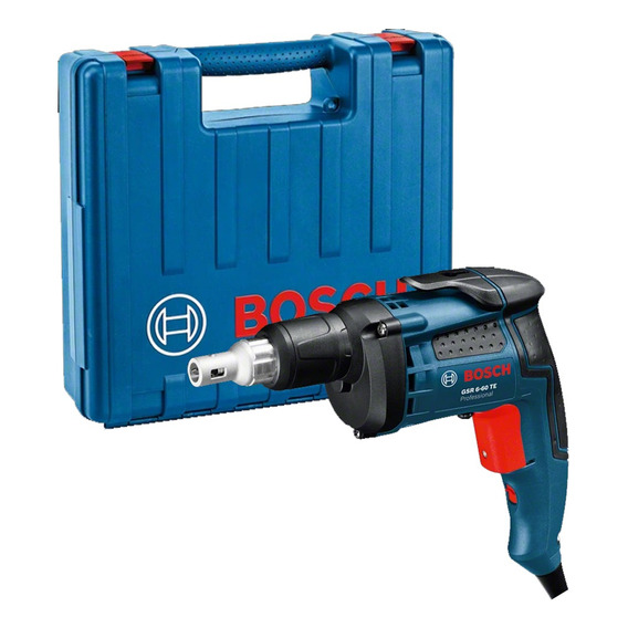 Atornillador Durlock Eléctrico Bosch Heavy Duty Gsr 6-60 Te