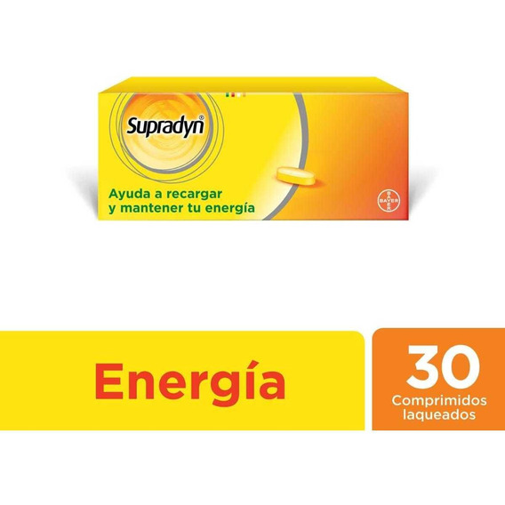 Suplemento Multivitaminico Supradyn 30 Comprimidos Laqueados